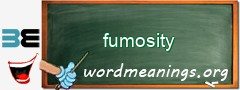 WordMeaning blackboard for fumosity